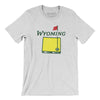 Wyoming Golf Men/Unisex T-Shirt-Ash-Allegiant Goods Co. Vintage Sports Apparel