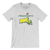 Massachusetts Golf Men/Unisex T-Shirt-Ash-Allegiant Goods Co. Vintage Sports Apparel