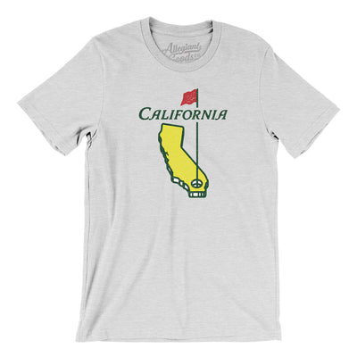 California Golf Men/Unisex T-Shirt-Ash-Allegiant Goods Co. Vintage Sports Apparel
