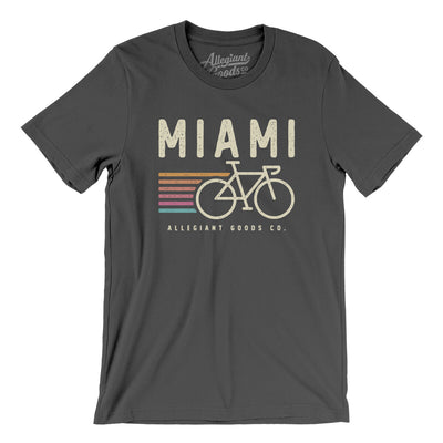 Miami Cycling Men/Unisex T-Shirt-Asphalt-Allegiant Goods Co. Vintage Sports Apparel