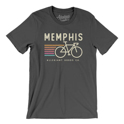 Memphis Cycling Men/Unisex T-Shirt-Asphalt-Allegiant Goods Co. Vintage Sports Apparel