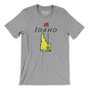 Idaho Golf Men/Unisex T-Shirt-Athletic Heather-Allegiant Goods Co. Vintage Sports Apparel