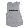 Manhattan Varsity Women's Flowey Scoopneck Muscle Tank-Athletic Heather-Allegiant Goods Co. Vintage Sports Apparel