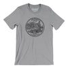 Arizona State Quarter Men/Unisex T-Shirt-Athletic Heather-Allegiant Goods Co. Vintage Sports Apparel