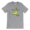 New York Golf Men/Unisex T-Shirt-Athletic Heather-Allegiant Goods Co. Vintage Sports Apparel