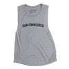 San Francisco Varsity Women's Flowey Scoopneck Muscle Tank-Athletic Heather-Allegiant Goods Co. Vintage Sports Apparel