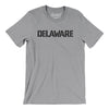 Delaware Military Stencil Men/Unisex T-Shirt-Athletic Heather-Allegiant Goods Co. Vintage Sports Apparel