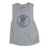 New Mexico State Quarter Women's Flowey Scoopneck Muscle Tank-Athletic Heather-Allegiant Goods Co. Vintage Sports Apparel