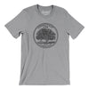 Connecticut State Quarter Men/Unisex T-Shirt-Athletic Heather-Allegiant Goods Co. Vintage Sports Apparel