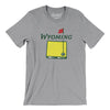Wyoming Golf Men/Unisex T-Shirt-Athletic Heather-Allegiant Goods Co. Vintage Sports Apparel