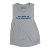 I've Been To New Hampshire Women's Flowey Scoopneck Muscle Tank-Athletic Heather-Allegiant Goods Co. Vintage Sports Apparel