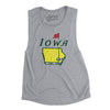 Iowa Golf Women's Flowey Scoopneck Muscle Tank-Athletic Heather-Allegiant Goods Co. Vintage Sports Apparel