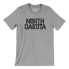 North Dakota Military Stencil Men/Unisex T-Shirt-Athletic Heather-Allegiant Goods Co. Vintage Sports Apparel