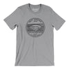 West Virginia State Quarter Men/Unisex T-Shirt-Athletic Heather-Allegiant Goods Co. Vintage Sports Apparel