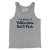 I've Been To Yellowstone National Park Men/Unisex Tank Top-Athletic Heather-Allegiant Goods Co. Vintage Sports Apparel