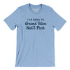 I've Been To Grand Teton National Park Men/Unisex T-Shirt-Baby Blue-Allegiant Goods Co. Vintage Sports Apparel