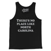 There's No Place Like North Carolina Men/Unisex Tank Top-Black-Allegiant Goods Co. Vintage Sports Apparel
