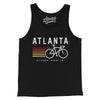 Atlanta Cycling Men/Unisex Tank Top-Black-Allegiant Goods Co. Vintage Sports Apparel