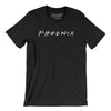 Phoenix Friends Men/Unisex T-Shirt-Black-Allegiant Goods Co. Vintage Sports Apparel