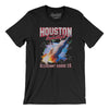 Houston Basketball Throwback Mascot Men/Unisex T-Shirt-Black-Allegiant Goods Co. Vintage Sports Apparel