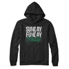 Sunday Funday Philly Hoodie-Black-Allegiant Goods Co. Vintage Sports Apparel