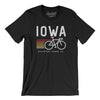 Iowa Cycling Men/Unisex T-Shirt-Black-Allegiant Goods Co. Vintage Sports Apparel