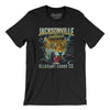 Jacksonville Football Throwback Mascot Men/Unisex T-Shirt-Black-Allegiant Goods Co. Vintage Sports Apparel