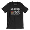 St. Louis Cycling Men/Unisex T-Shirt-Black-Allegiant Goods Co. Vintage Sports Apparel