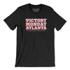 Victory Monday Atlanta Men/Unisex T-Shirt-Black-Allegiant Goods Co. Vintage Sports Apparel