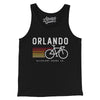 Orlando Cycling Men/Unisex Tank Top-Black-Allegiant Goods Co. Vintage Sports Apparel