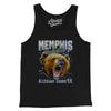 Memphis Basketball Throwback Mascot Men/Unisex Tank Top-Black-Allegiant Goods Co. Vintage Sports Apparel