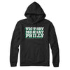Victory Monday Philly Hoodie-Black-Allegiant Goods Co. Vintage Sports Apparel