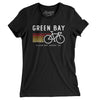Green Bay Cycling Women's T-Shirt-Black-Allegiant Goods Co. Vintage Sports Apparel