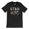 Utah Cycling Men/Unisex T-Shirt-Black-Allegiant Goods Co. Vintage Sports Apparel