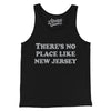 There's No Place Like New Jersey Men/Unisex Tank Top-Black-Allegiant Goods Co. Vintage Sports Apparel