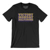 Victory Monday Baltimore Men/Unisex T-Shirt-Black-Allegiant Goods Co. Vintage Sports Apparel