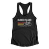 Rhode Island Cycling Women's Racerback Tank-Black-Allegiant Goods Co. Vintage Sports Apparel