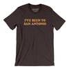 I've Been To San Antonio Men/Unisex T-Shirt-Brown-Allegiant Goods Co. Vintage Sports Apparel