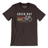 Green Bay Cycling Men/Unisex T-Shirt-Brown-Allegiant Goods Co. Vintage Sports Apparel
