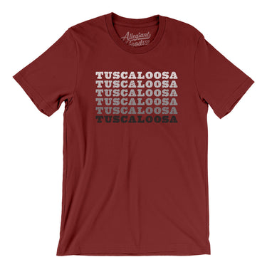 Tuscaloosa Repeat Men/Unisex T-Shirt-Cardinal-Allegiant Goods Co. Vintage Sports Apparel