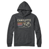Charlotte Cycling Hoodie-Charcoal Heather-Allegiant Goods Co. Vintage Sports Apparel