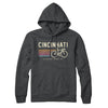 Cincinnati Cycling Hoodie-Charcoal Heather-Allegiant Goods Co. Vintage Sports Apparel