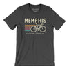 Memphis Cycling Men/Unisex T-Shirt-Dark Grey Heather-Allegiant Goods Co. Vintage Sports Apparel