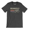 Indianapolis Cycling Men/Unisex T-Shirt-Dark Grey Heather-Allegiant Goods Co. Vintage Sports Apparel