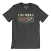 Cincinnati Cycling Men/Unisex T-Shirt-Dark Grey Heather-Allegiant Goods Co. Vintage Sports Apparel