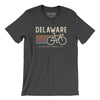 Delaware Cycling Men/Unisex T-Shirt-Dark Grey Heather-Allegiant Goods Co. Vintage Sports Apparel