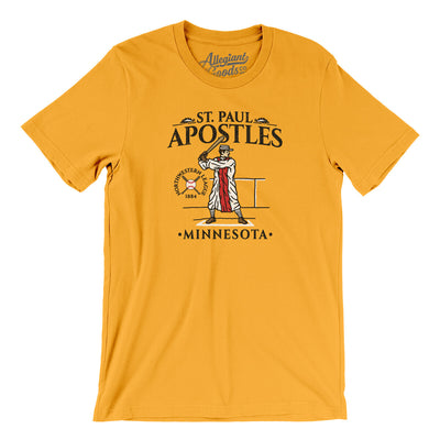 St Paul Apostles Men/Unisex T-Shirt-Gold-Allegiant Goods Co. Vintage Sports Apparel