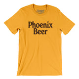 Phoenix Beer Men/Unisex T-Shirt-Gold-Allegiant Goods Co. Vintage Sports Apparel