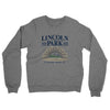 Lincoln Park Midweight French Terry Crewneck Sweatshirt-Graphite Heather-Allegiant Goods Co. Vintage Sports Apparel