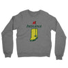 Indiana Golf Midweight French Terry Crewneck Sweatshirt-Graphite Heather-Allegiant Goods Co. Vintage Sports Apparel